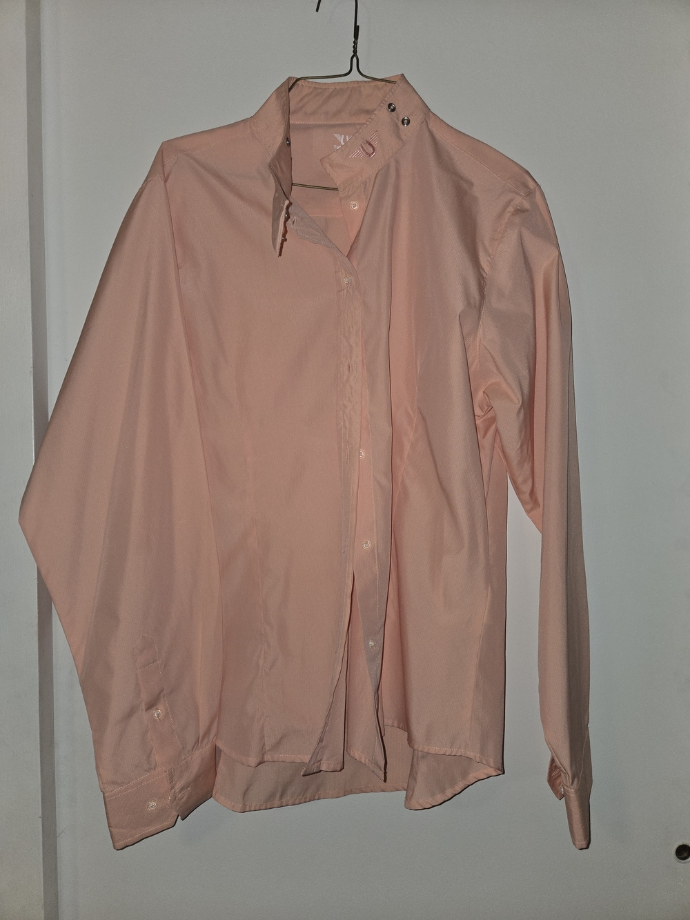 This peach-colored TuffRider equestrian apparel